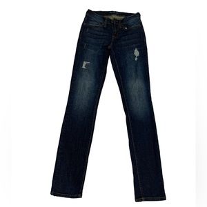 Aeropostale skinny jeans. GUC. Distressed style. Size 00 reg